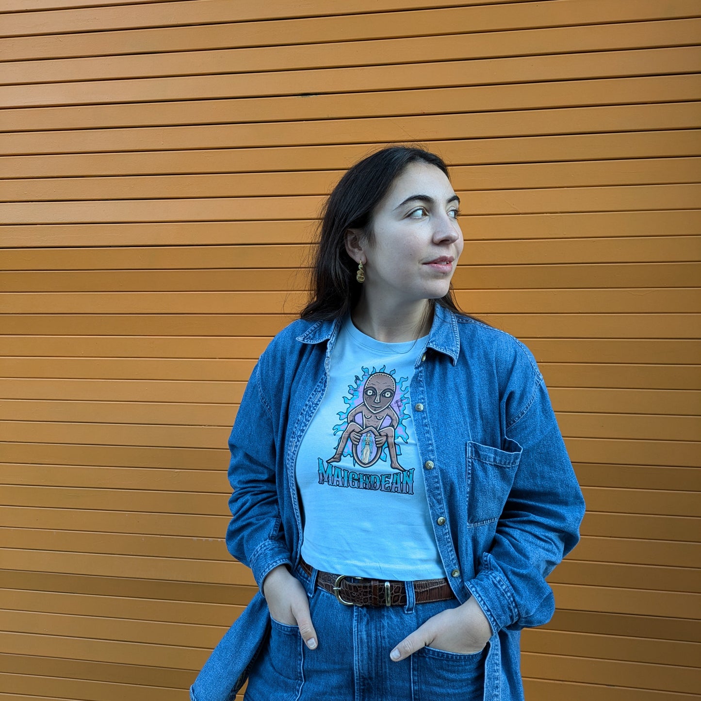 Maighdean baby tee